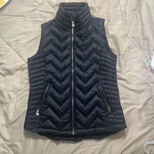 Calvin Klein Navy Quilted Nylon Vest